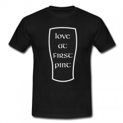 Mens Shirt - "Love At First Pint"
